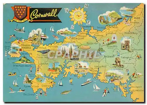 Cartes postales moderne Cornwall