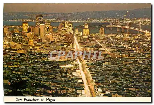 Cartes postales moderne San Francicso at Night