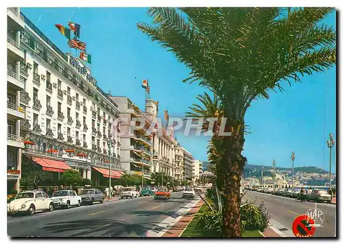 Cartes postales moderne La Cote d'Azur Nice la Promenade des Anglais