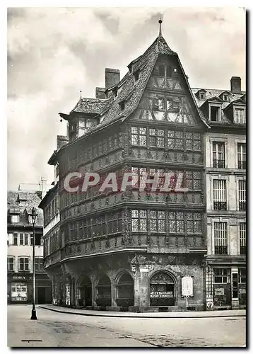 Moderne Karte Strasbourg Maison Kammerzell construite en 1467