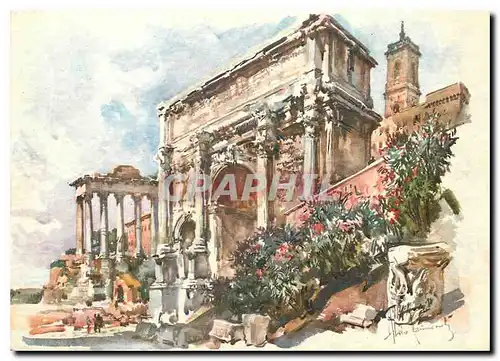 Cartes postales moderne Rome Arch of Septimus Severis