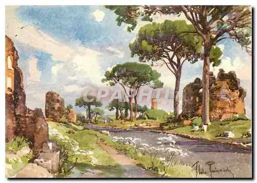 Cartes postales moderne Rome Rue Appia Antique