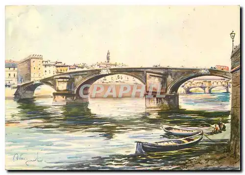 Cartes postales moderne Firenze Pont S Trinite