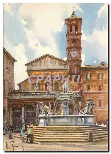 Cartes postales moderne Rome Eglise de Sainte Maria in Trastevere