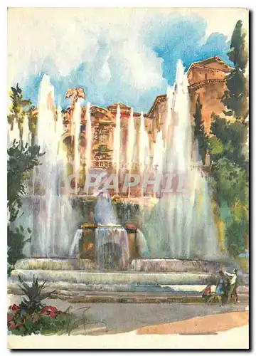 Cartes postales moderne Tivoli Villa d'Este La Fountain de l'Orgue