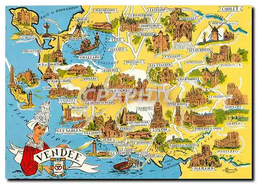 Cartes postales moderne Vendee