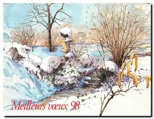 Cartes postales moderne Meilleurs voeux 98