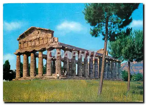 Cartes postales moderne Paestum Temple of Ceres