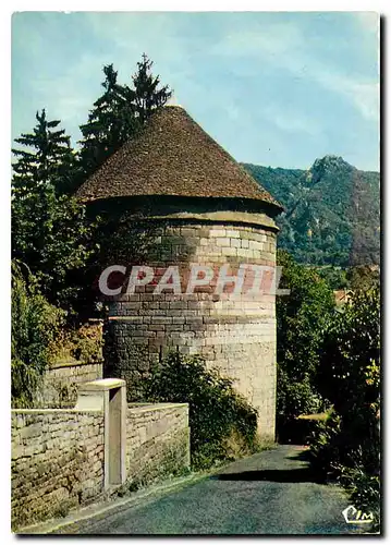 Moderne Karte Salins les Bains Jura La Tour Ronde