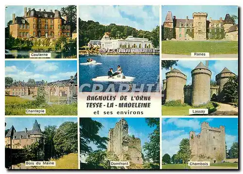 Cartes postales moderne Bagnoles de l'Orne Orne Couterne Chantepie Bois du Maine Ranes Lassay Chambois Domfront
