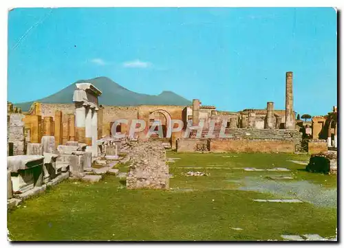 Moderne Karte Pompei Forum civil temple de Jupiter