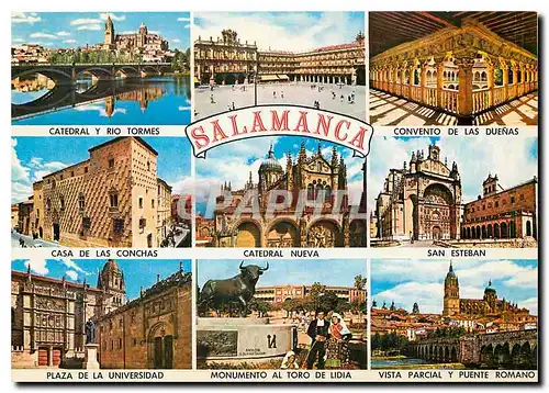 Cartes postales moderne Salamanca Catedral Y Rio Tormes Convento de las Duenas