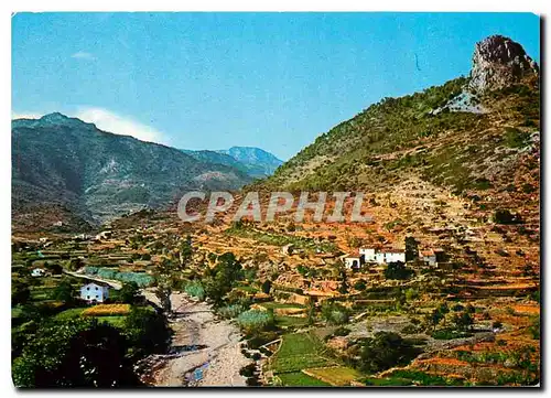 Cartes postales moderne Lucena del Cid Castellane Roche El Castella et La Costa