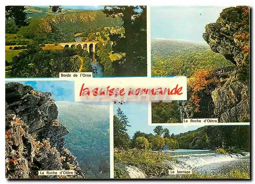 Cartes postales moderne La Suisse Normande Bords de l'Orne