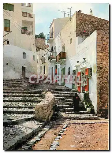 Cartes postales moderne Ibiza Baleares Calle tipica en et Portal