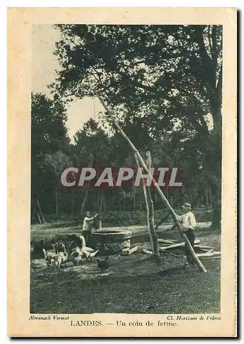 Cartes postales moderne Landes Un coin de ferme