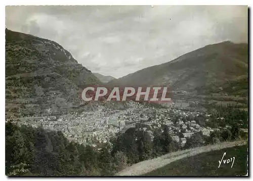 Moderne Karte Luchon Hte Garonne Vue generale