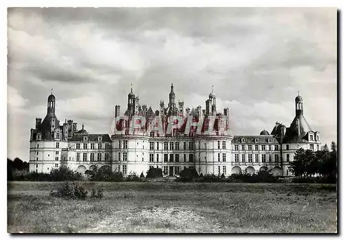 Moderne Karte Chateau de Chambord L et C