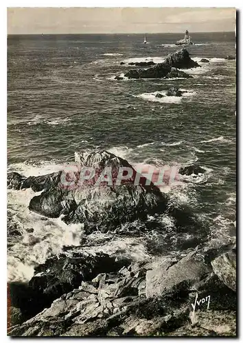Cartes postales moderne Pointe du Raz Finistere Le phare de la Vieille