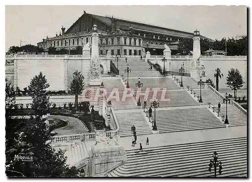 Cartes postales moderne Marseille Escaliers de la Gare