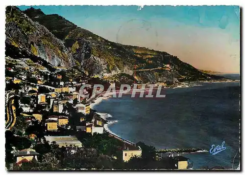 Cartes postales moderne Menton Vue sur la baie