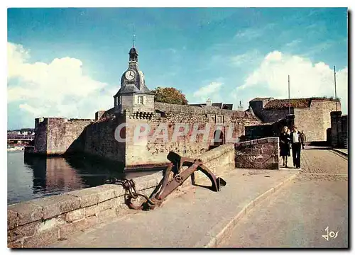 Moderne Karte Concarneau L'entree de la ville close