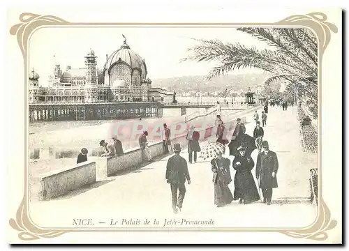 Cartes postales moderne Nice Le Palais de la Jetee Promenade