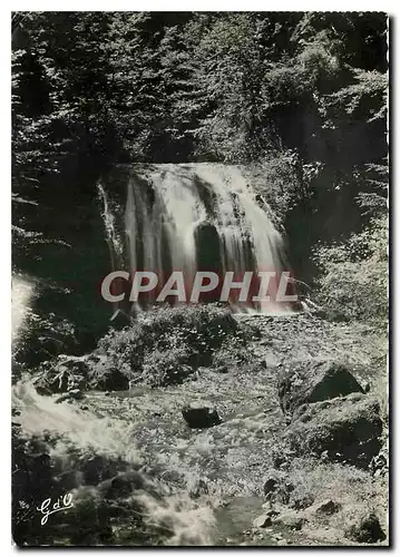 Cartes postales moderne L'Auvergne La Bourboule Cascade de la Verniere