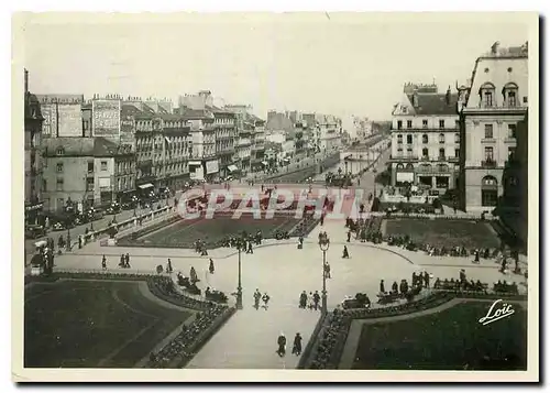 Cartes postales moderne Rennes Les Jardins sur la Vilaine et les Quais