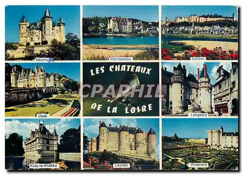 Cartes postales moderne Les Chateaux de la Loire