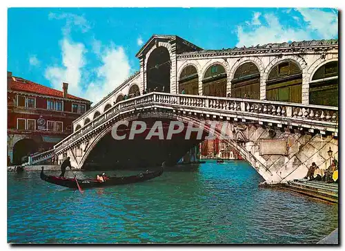 Moderne Karte Venezia Pont de Rialto