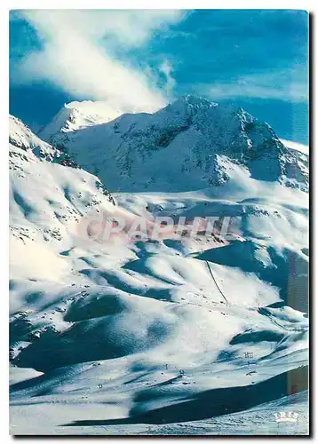 Cartes postales moderne Arc Savoie Le teleski du Grand Col et le Mont Pourri