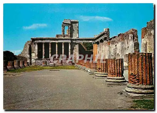 Moderne Karte Pompei Scavi La basilica