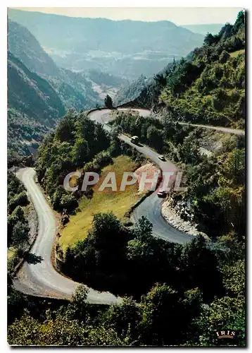 Cartes postales moderne Route de Saint Claude a la Faucille par Mijoux Jura