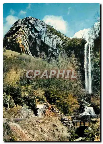 Moderne Karte La Franche Comte Pittoresque Route de Saint Claude a la Faucille par Mijoux