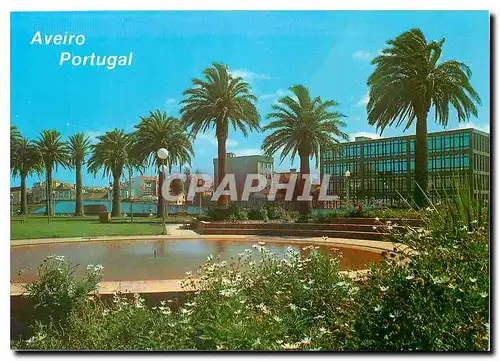 Moderne Karte Aveiro Portugal Le centre de la cite