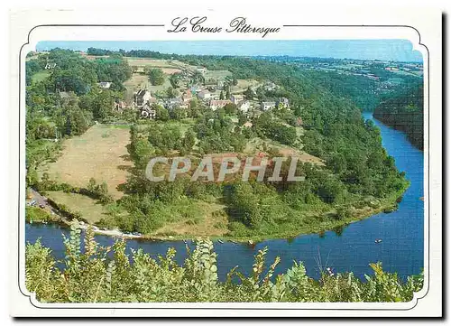 Cartes postales moderne La Creuse Pittoresque Le Village du Pin Indre