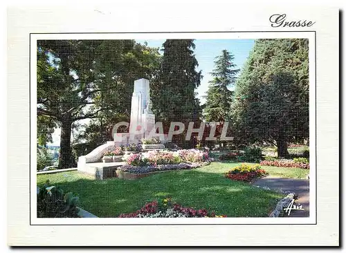 Cartes postales moderne Grasse Capitale des parfurms les jardins fleuris