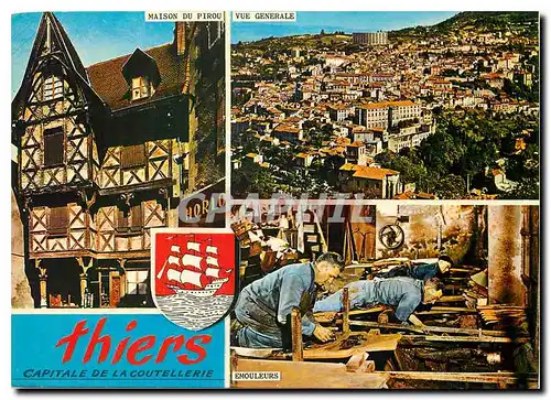 Cartes postales moderne Thiers Puy de Dome