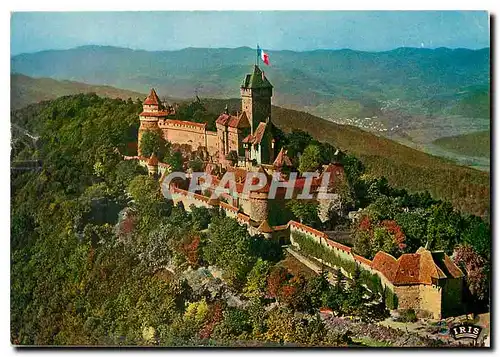 Moderne Karte Le Chateau du Haut Koenigsbourg Alsace