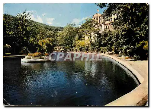 Moderne Karte Molitg les Bains Un coin du Parc