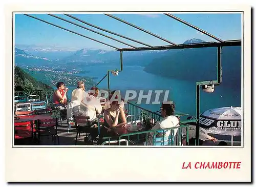 Cartes postales moderne La Chambotte Savoie Vue sur le lac du Bourget