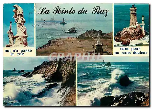 Cartes postales moderne La Pointe du Raz La Bretagne