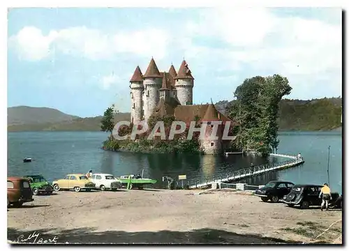 Cartes postales moderne Chateau de Val Commune de Lanobre Cantal