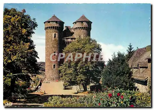 Cartes postales moderne L'Auvergne et ses Chateaux A Tournemire le Chateau d'Anjony
