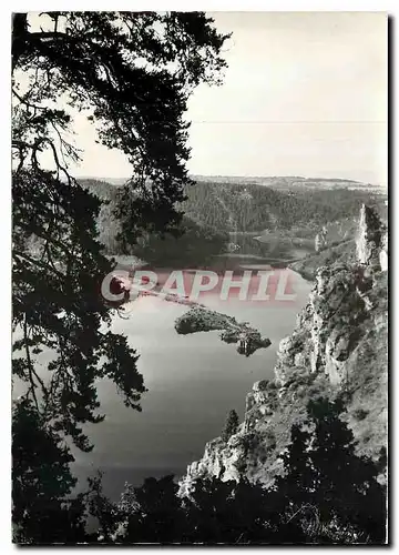 Moderne Karte L'Auvergne Pittoresque Lac du Barrage de Grandval Cantal