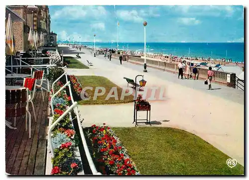 Cartes postales moderne Cabourg Calvados La promenade et la plage