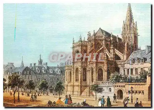 Cartes postales moderne Caen Calvados Abside de l'Eglise Saint Pierre