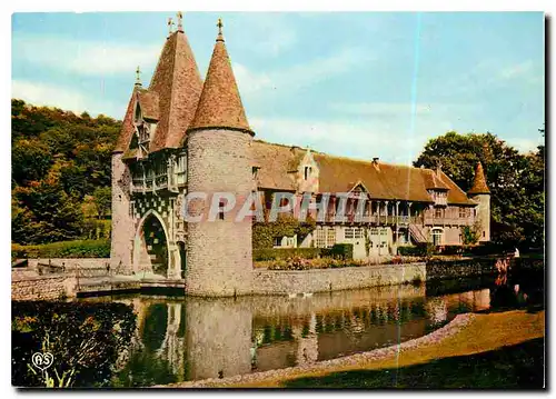 Moderne Karte Manoir Normand Manoir de Pommeraye