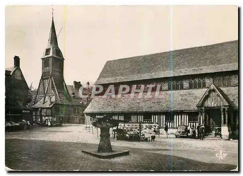 Moderne Karte Honfleur L'Eglise Ste Catherine